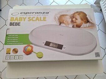 Detská váha BABY SCALE + nosná odsávačka