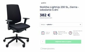Kvalitná kancelárska stolička - 1