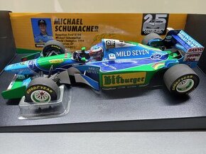 F1 BENETTON FORD B194 VÍTĚZ AUSTRÁLIE 1994 SCHUMACHER 1:18