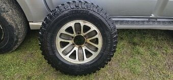 Dakar 235/75 R15 + elektrony na Pajero