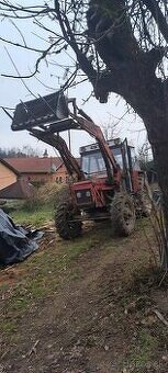 Zetor 7245 s čelnym nakladacom