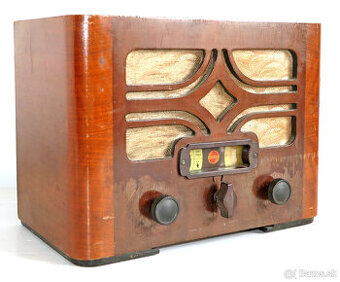 Predám elektrónkové radio PHILIPS 521A - 1