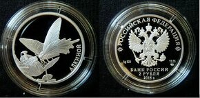 Ruské strieborné zberateľské mince - 2 ruble ...