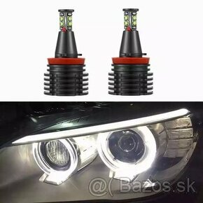 BMW CREE LED Angel Eyes 7000K pre original kružky- 80W-120W