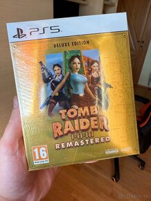 Tomb Raider I-III DELUXE Edition (PS5) - zafóliované