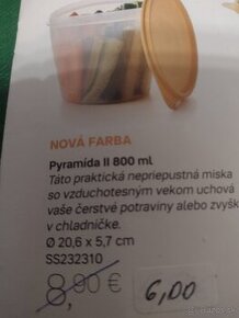 Tupperware Pyramídy, nové