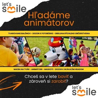 Hľadáme animátorov so skúsenosťami