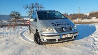 7 miestne vw sharan 4x4 4 motion 1.9 TDI 85kw tlačí vodu