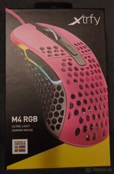 XTRFY M4 RGB Gaming Mouse (pink)