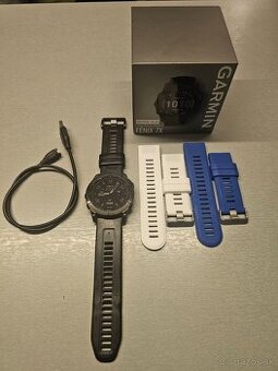 Predám Garmin Fénix 7X Sapphire Solar 51 mm