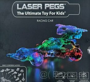 Laser Pegs svietiaca stavebnica kompatibilná s Lego kockami - 1