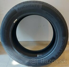 Špičkové, takmer nejazdené letné Continental - 205/55 r17 - 1