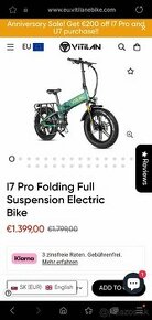 Elektrické bicykel Vitilan i7 Pro