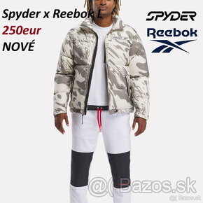 Zimná bunda Spyder x Reebok, Jordan - POŠTOVNÉ V CENE