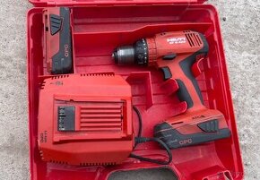 Hilti SF 6-A22 skrutkovač, 2x batéria, nabíjačka, kufor