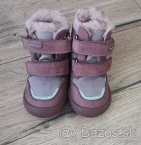 Detské zimné barefoot topánky č. 21