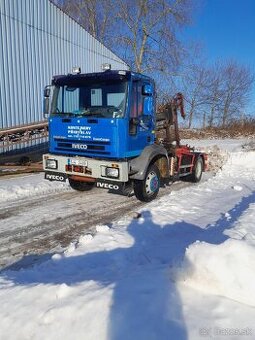 IVECO Eurocargo 95W15, 4x4 hákový nosič kontejneru s H.R.