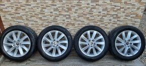 Predám Skoda Stratos elektrony 5x112 215/55r17  Et40 J7