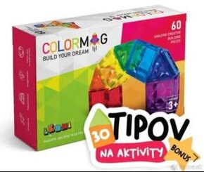 Colormag magnetická stavebnica NOVÁ