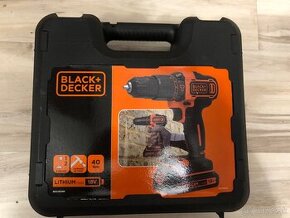 Predám aku priklepovú vrtačku Black+Decker