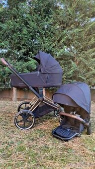 Cybex Priam 4.0. Rosegold Platinum Sepia Black