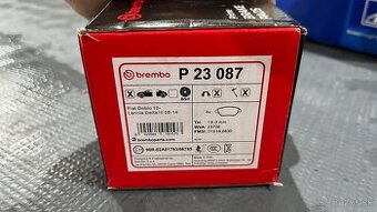 BREMBO P 23 087 - Sada brzdových platničiek, vždy 4 kusy v s