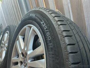 Kolesá Volvo XC90 235/60 R18 a letné pneu Michelin