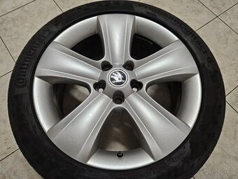 17" ŠKODA (5x112) + Continental