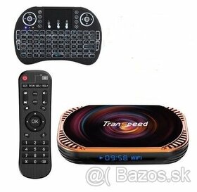 Predám TV Box Android 11 Transpeed 4/32GB 8K S905X4 1000M