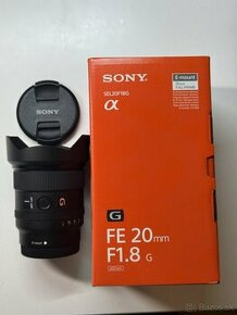 Sony G 20mm f1.8 FE