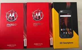 Lenovo Motorola Z2 Force a CAT S41