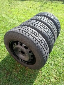 Predám zimné pneumatiky 195/65 R15 s diskami 5x114,3