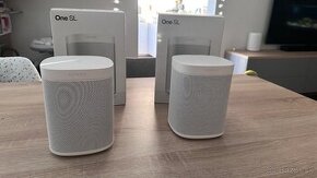 Dva stereo reproduktory Sonos SL One (top stav)