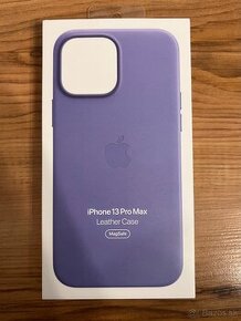 Kozeny kryt iPhone 13 Pro Max Letaher Case Wisteria