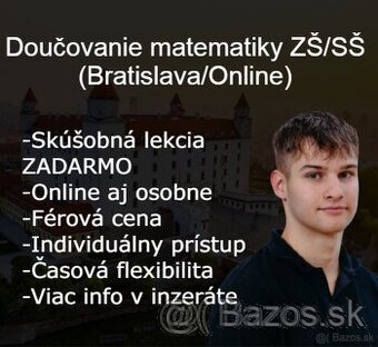 Matematika ľudskou rečou / matematika doučovanie