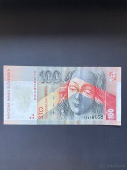 100 slovenských korún 1996