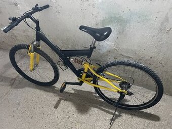 Celoodpružený bicykel veľkosť kolies 26