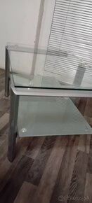 Dizajnovy stolík Tempered glass