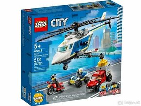 LEGO CITY 60243 - Prenasledovanie policajnou helikoptérou - 1