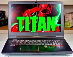 Herný notebook MSI TITAN GT75 | 17,3" 120Hz | GTX 1070 | 32G