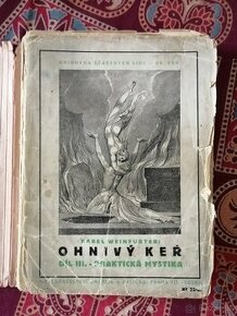 Karel Weinfurter- Ohnivý keř 1.,2.,3.diel-Mystika/Okultizmus - 1