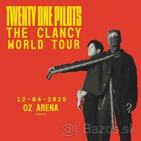 2 lístky na sedenie na Twenty One Pilots