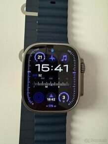 Apple watch ultra 2 titanium blue oceán band