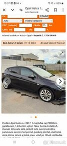 Opel Astra 1.4 benzin 2017 - 1