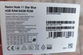 Redmi Note 11 Star blue