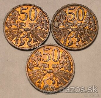 50 Halier 1947, ČSR, RL