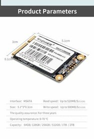 SSD mSATA 512GB - 1