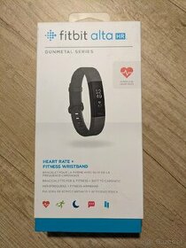 Fitbit alta HR - čierny/gunmetal - 1