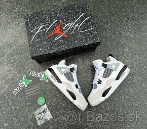 Nike Air Jordan 4 Retro Military Black tenisky