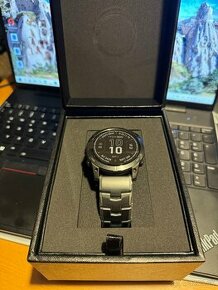 Fenix 7X Pro Sapphire Solar, Carbon Gray DLC Titanium, Carbo